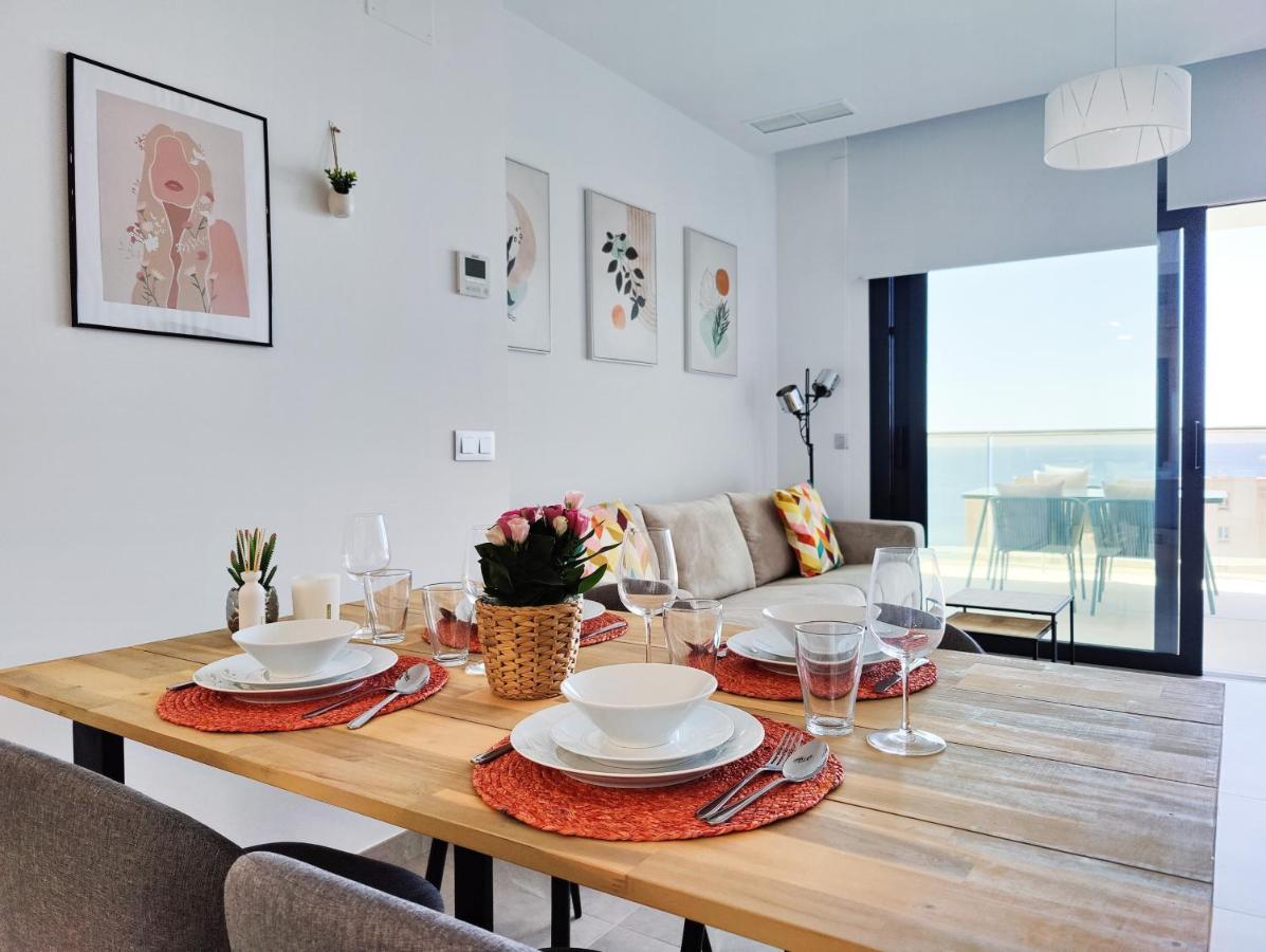 בנידורם Sunset Cliffs Sea View Apartments מראה חיצוני תמונה