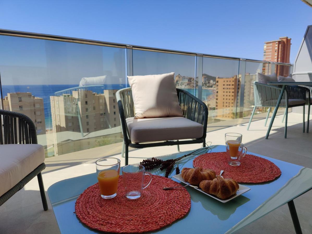 בנידורם Sunset Cliffs Sea View Apartments מראה חיצוני תמונה