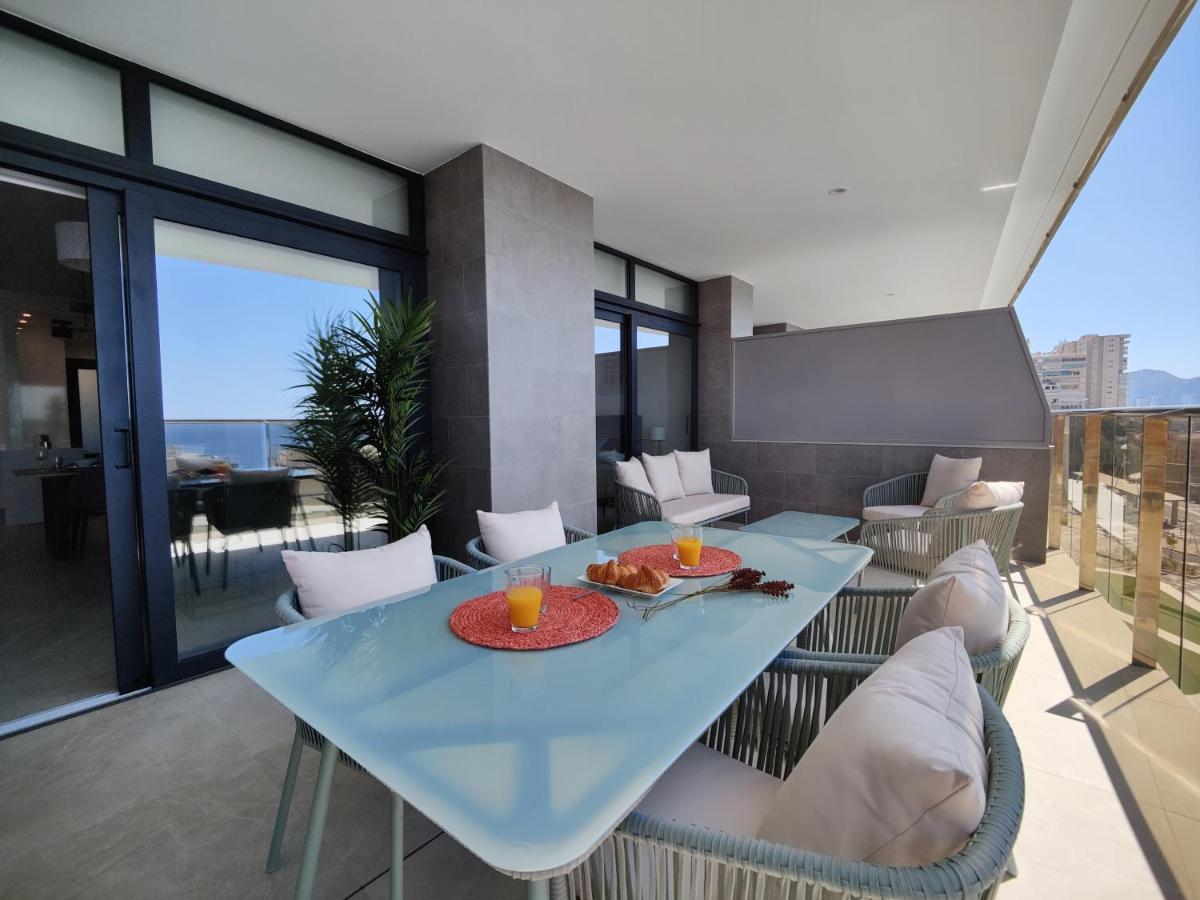 בנידורם Sunset Cliffs Sea View Apartments מראה חיצוני תמונה