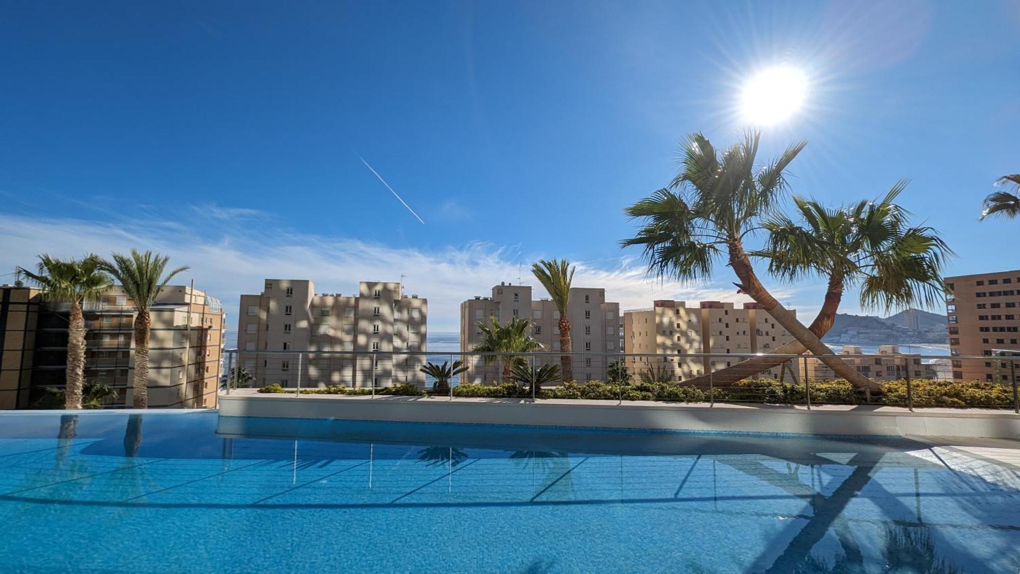 בנידורם Sunset Cliffs Sea View Apartments מראה חיצוני תמונה