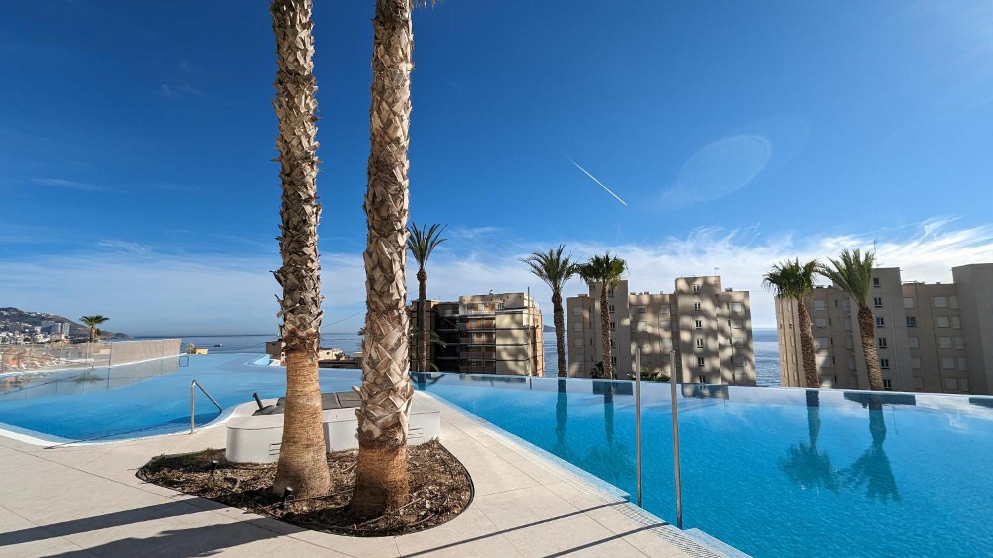 בנידורם Sunset Cliffs Sea View Apartments מראה חיצוני תמונה